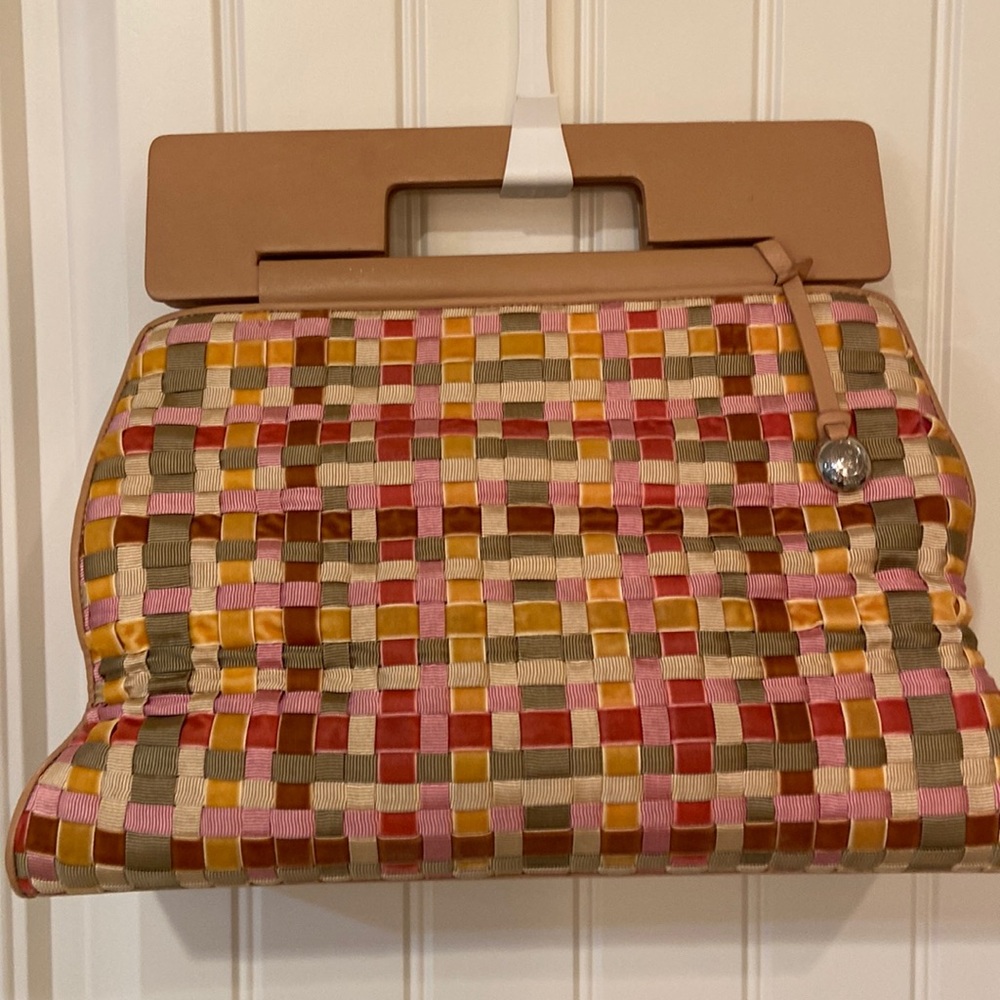 Hong Kong Jockey Club ribbon satchel
